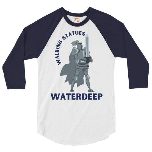 Waterdeep Walking Statues Baseball Shirt